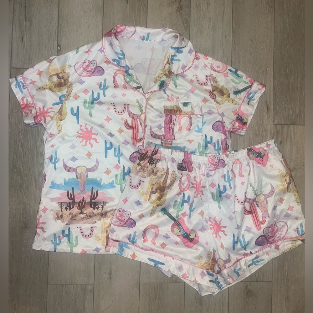 Western pajama set